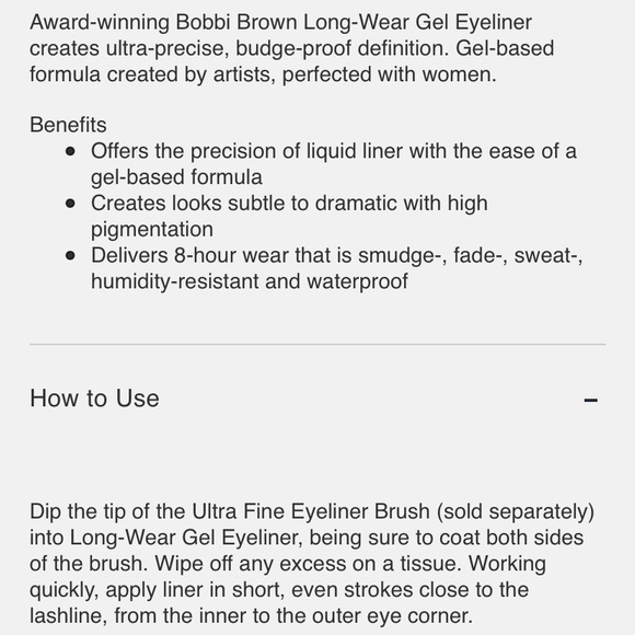 Wine Ink Bobbi Brown Long-Wear Gel Eyeliner - Picture 10 of 15